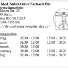 Unternehmen 1 Bild DR. MED. SÜKRÜ GÜLER FACHARZT FÜR ALLGEMEINMEDIZIN Ärzte am Berlin BE