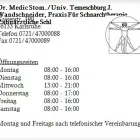Unternehmen 1 Bild DR. MEDIC STOM./UNIV. TEMESCHBURG J. WANDSCHNEIDER, PRAXIS FÜR SCHNARCHTHERAPIE, ZAHNÄRZTLICHE SCHL Ärzte am Karlsruhe BW
