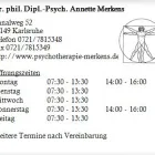 Unternehmen 1 Bild DR. PHIL. DIPL.-PSYCH. ANNETTE MERKENS Ärzte am Karlsruhe BW