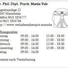 Unternehmen 1 Bild DR. PHIL. DIPL.-PSYCH. MARTIN VOLZ Ärzte am Mannheim BW