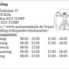 Unternehmen 1 Bild DREILING Orthopädische Schuhmachereien am Köln NW