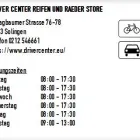 Unternehmen 1 Bild DRIVER CENTER REIFEN UND RAEDER STORE Werkstätten (Pkw) am Solingen NW