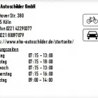 Unternehmen 1 Bild EHA AUTOSCHILDER GMBH Kfz-Zulassungsdienste, Schilderhersteller am Köln NW