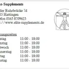 Unternehmen 1 Bild ELITE-SUPPLEMENTS Vitamine und Nahrungsergänzungsmittel am Hattingen NW