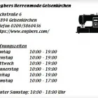 Unternehmen 1 Bild ENGBERS HERRENMODE GELSENKIRCHEN Textil, Bekleidung Einzelhandel am Gelsenkirchen NW