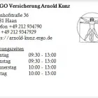 Unternehmen 1 Bild ERGO VERSICHERUNG ARNOLD KUNZ Versicherung am Haan NW