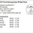 Unternehmen 1 Bild ERGO VERSICHERUNG INGO WALTER FROST Versicherung am Iserlohn NW