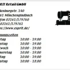 Unternehmen 1 Bild ESPRIT RETAIL GMBH Wohnaccessoires Einzelhandel am Mönchengladbach NW