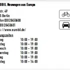 Unternehmen 1 Bild EUROBIL NEUWAGEN AUS EUROPA Werkstätten (Pkw) am Berlin BE