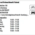 Unternehmen 1 Bild FAHRRAD GEBRAUCHTMARKT FAHRRAD Kfz und Fahrrad Handel und Hersteller am Hamburg HH