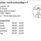 Unternehmen 1 Bild FAMILIEN- UND KRANKENPFLEGE E.V. Gesundheitsdienste am Essen NW