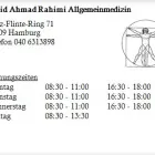 Unternehmen 1 Bild FARID AHMAD RAHIMI ALLGEMEINMEDIZIN Ärzte am Hamburg HH