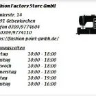 Unternehmen 1 Bild FASHION FACTORY STORE GMBH Textil, Bekleidung Einzelhandel am Gelsenkirchen NW