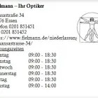 Unternehmen 1 Bild FIELMANN – IHR OPTIKER Optiker am Essen NW