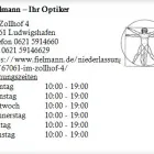 Unternehmen 1 Bild FIELMANN – IHR OPTIKER Optiker am Ludwigshafen RP