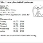 Unternehmen 1 Bild FLIß U. LUDWIG PRAXIS FÜR ERGOTHERAPIE Ärzte am Köln NW