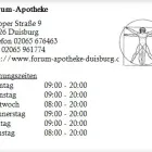 Unternehmen 1 Bild FORUM-APOTHEKE Gesundheitsdienste am Duisburg NW