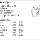 Unternehmen 1 Bild FRÄßDORF OPTIK Optiker am Berlin BE