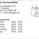 Unternehmen 1 Bild FRAU CHRISTIANE MIETHE Ärzte am Bielefeld NW