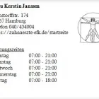 Unternehmen 1 Bild FRAU KERSTIN JANSSEN Ärzte am Hamburg HH