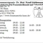 Unternehmen 1 Bild FRAUENARZTPRAXIS - DR. MED. NATALI SCHÖLERMANN FACHÄRZTIN FÜR FRAUENHEILKUNDE UND GEBURTSHILFE Ärzte am Haan NW