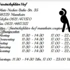 Unternehmen 1 Bild FRIEDRICHSFELDER HOF Unterhaltung am Mannheim BW
