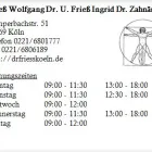 Unternehmen 1 Bild FRIEß WOLFGANG DR. U. FRIEß INGRID DR. ZAHNÄRZTE Ärzte am Köln NW