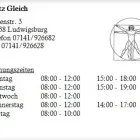 Unternehmen 1 Bild FRITZ GLEICH Ärzte am Ludwigsburg BW