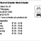 Unternehmen 1 Bild GBR MANFRED SCHNEIDER-MARTIN SCHNEIDER Werkstätten (Pkw) am Wiesbaden HE