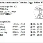 Unternehmen 1 Bild GEMEINSCHAFTSPRAXIS CLAUDIUS LOGA, SABINE WILL Ärzte am Berlin BE
