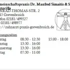 Unternehmen 1 Bild GEMEINSCHAFTSPRAXIS DR. MANFRED SIMAITIS & STEFAN VENTOCILLA Ärzte am Grevenbroich NW