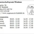 Unternehmen 1 Bild GEMEINSCHAFTSPRAXIS WIENHUES Ärzte am Bielefeld NW