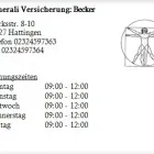 Unternehmen 1 Bild GENERALI VERSICHERUNG: BECKER Versicherung am Hattingen NW