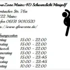 Unternehmen 1 Bild GLOWZONE MAINZ 4D SCHWARZLICHT MINIGOLF Unterhaltung am Mainz RP