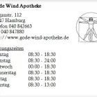 Unternehmen 1 Bild GODE WIND APOTHEKE Gesundheitsdienste am Hamburg HH