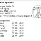 Unternehmen 1 Bild GOETHE-APOTHEKE Gesundheitsdienste am Leipzig SN