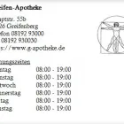Unternehmen 1 Bild GREIFEN-APOTHEKE Gesundheitsdienste am Greifenberg BY