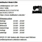 Unternehmen 1 Bild HALLHUBER MODE KÖLN Textil, Bekleidung Einzelhandel am Köln NW