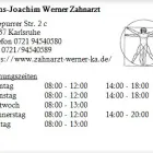 Unternehmen 1 Bild HANS-JOACHIM WERNER ZAHNARZT Ärzte am Karlsruhe BW