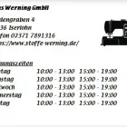 Unternehmen 1 Bild HANS WERNING GMBH Stoffgeschäft am Iserlohn NW