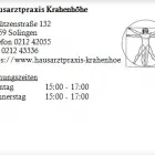 Unternehmen 1 Bild HAUSARZTPRAXIS KRAHENHÖHE Ärzte am Solingen NW