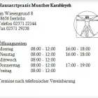 Unternehmen 1 Bild HAUSARZTPRAXIS MUNTHER KARABLEYEH Ärzte am Iserlohn NW