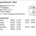 Unternehmen 1 Bild HAWASH HANA DR. MED. Ärzte am Solingen NW