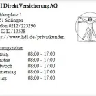 Unternehmen 1 Bild HDI DIREKT VERSICHERUNG AG Versicherung am Solingen NW