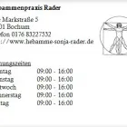 Unternehmen 1 Bild HEBAMMENPRAXIS RADER Ärzte am Bochum NW
