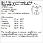 Unternehmen 1 Bild HEIL- & CHIROPRAXIS ALEXANDER MALLOK, HEILPRAKTIKER & OSTEOPATH HAMBURG SASEL Ärzte am Hamburg HH