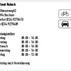 Unternehmen 1 Bild HELMUT RABSCH Werkstätten (Pkw) am Bochum NW