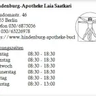 Unternehmen 1 Bild HINDENBURG-APOTHEKE LAIA SAATKARI Gesundheitsdienste am Berlin BE