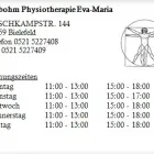 Unternehmen 1 Bild HOBOHM PHYSIOTHERAPIE EVA-MARIA Ärzte am Bielefeld NW