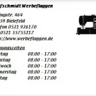 Unternehmen 1 Bild HOFFSCHMIDT WERBEFLAGGEN Textil, Bekleidung Hersteller am Bielefeld NW